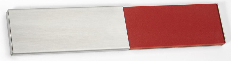 SignSystems® Türschild 15,0 x 3,0 cm silber