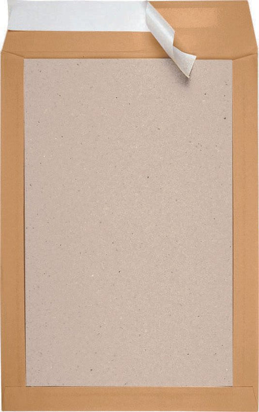 BONG Papprückwandtaschen DIN C4 braun