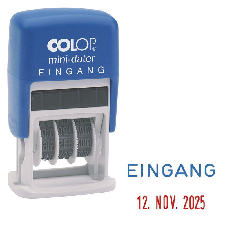 COLOP Datumstempel mit Text S160/L 'EINGANG'