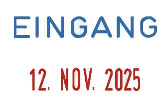 COLOP Datumstempel mit Text S160/L 'EINGANG'