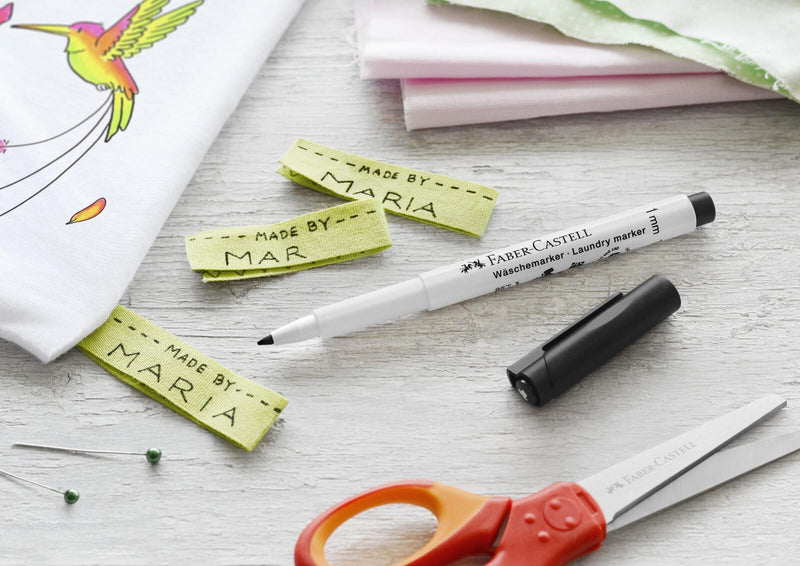 FABER-CASTELL Textilmarker 1.0 mm Schwarz