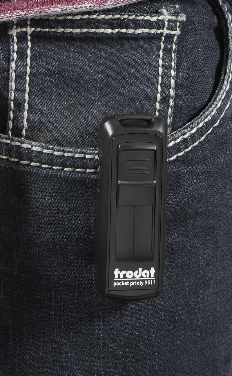 trodat Textstempel, individualisierbar pocket printy 9511 ohne Logo