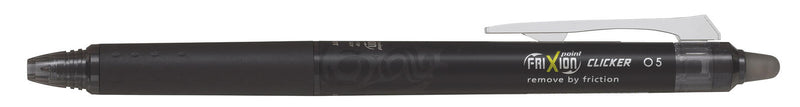 PILOT FRIXION Clicker Tintenroller 0.3 mm Schwarz