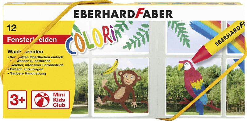 EBERHARD FABER Wachsmalkreiden 12St.