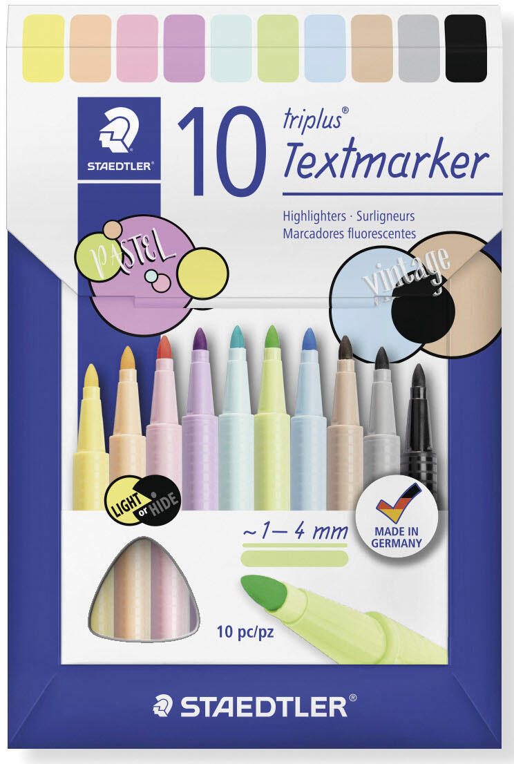 STAEDTLER triplus Textmarker Mehrfarbig