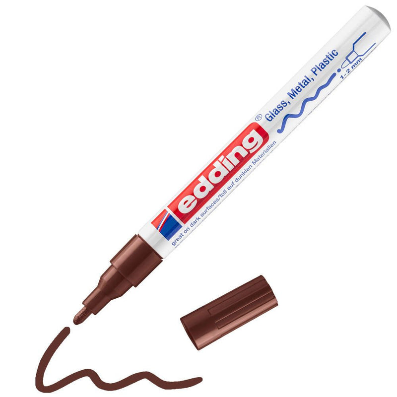 edding 751 Lackmarker 1.0 - 2.0 mm Braun