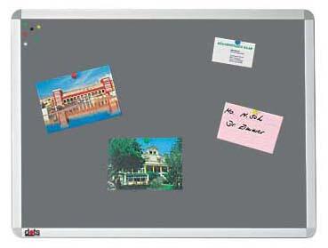 dots Pinnwand 60,0 x 45,0 cm grau