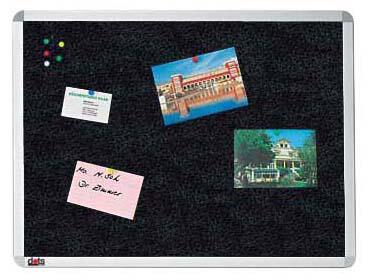 dots Pinnwand 60,0 x 45,0 cm schwarz
