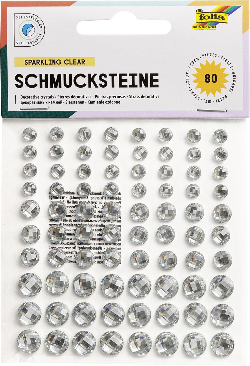 folia Schmucksteine transparent