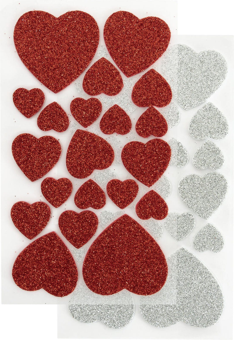 folia Moosgummi rot und silber