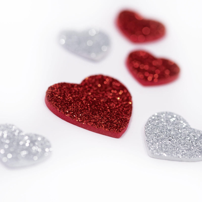 folia Moosgummi rot und silber