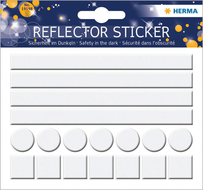 HERMA reflektierende Aufkleber Geometrie