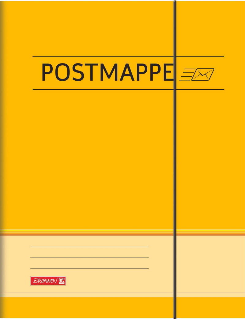BRUNNEN Sammelmappe Postmappe DIN A4 gelb