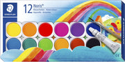 STAEDTLER Wasserfarbkasten 12 Farben