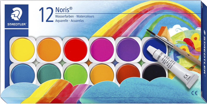 STAEDTLER Wasserfarbkasten 12 Farben