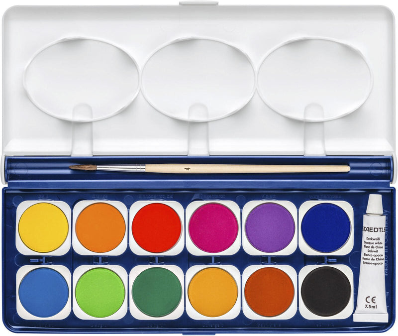 STAEDTLER Wasserfarbkasten 12 Farben