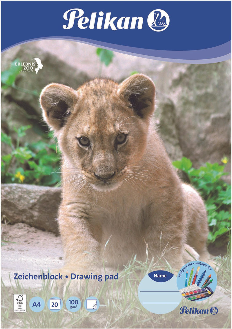 Pelikan Zeichenblock DIN A4 20 Blatt
