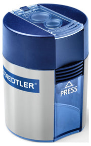 STAEDTLER Dosenspitzer doppelt blau/silber