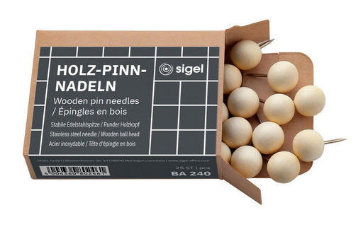 SIGEL Pinnnadeln braun