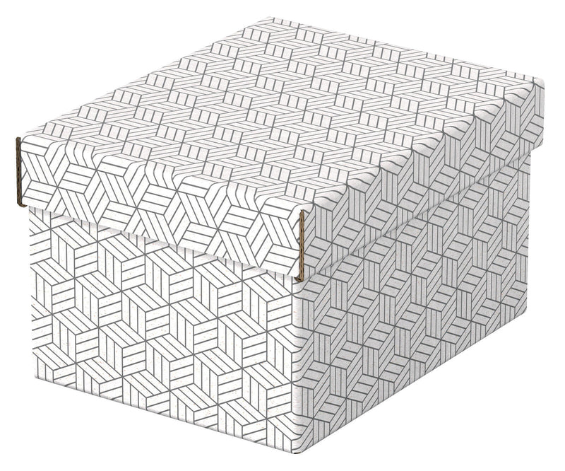 Esselte Aufbewahrungsboxen Home 6,5 l - 20,0 x 25,5 x 15,0 cm weiß