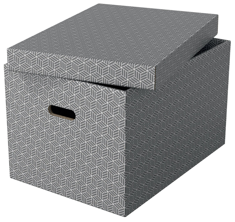 Esselte Aufbewahrungsboxen Home 50,0 l - 35,5 x 51,0 x 30,5 cm grau
