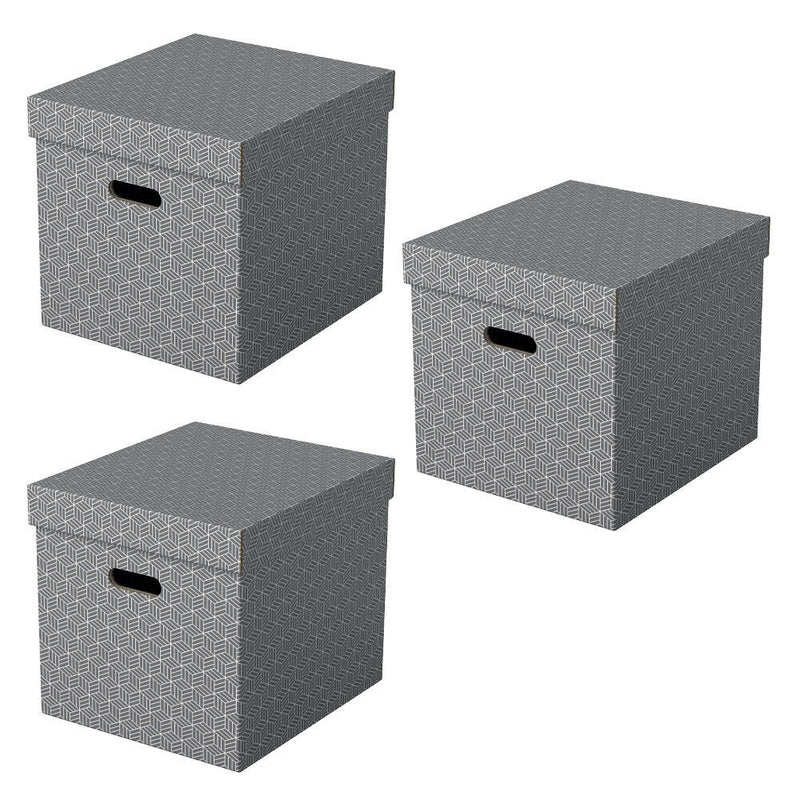 Esselte Aufbewahrungsboxen Home 33,0 l - 32,0 x 36,5 x 31,5 cm grau