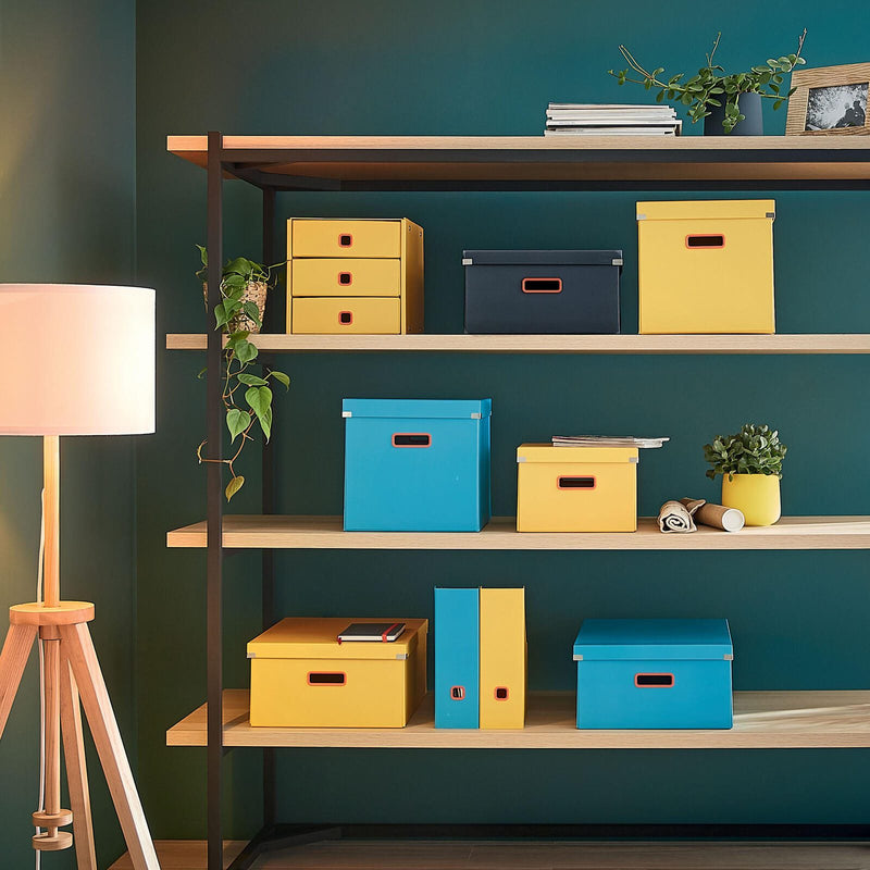 LEITZ Aufbewahrungsbox Click&Store 18,5 l - 28,1 x 37,0 x 20,0 cm grau