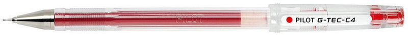PILOT G-TEC-C Gelschreiber 0.4 mm, Schreibfarbe: Rot