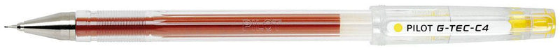 PILOT G-TEC-C Gelschreiber 0.4 mm, Schreibfarbe: Gelb