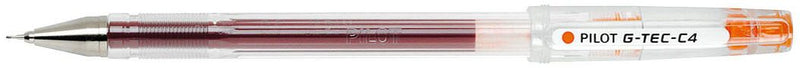 PILOT G-TEC-C Gelschreiber 0.4 mm, Schreibfarbe: Orange