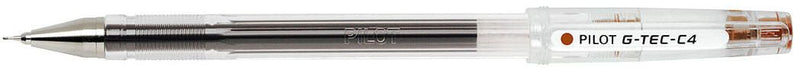 PILOT G-TEC-C Gelschreiber 0.4 mm, Schreibfarbe: Braun