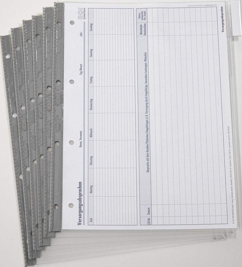 BOI DOKUTECH Organisationshüllen DIN A4 transparent