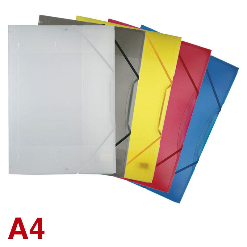 folia Sammelmappen DIN A4 1 x weiß, grau, gelb, rot, blau