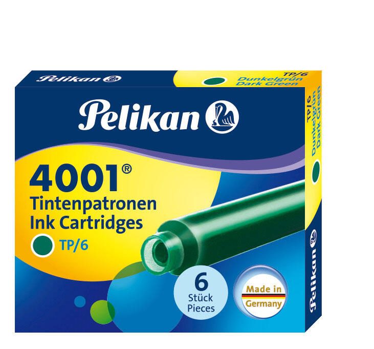 Pelikan Tintenpatronen für Füller dunkelgrün