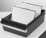 HAN Karteikasten A5 für 1.300 Karteikarten schwarz
