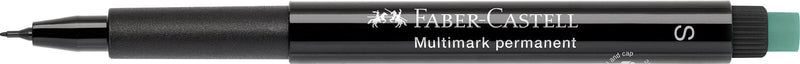 FABER-CASTELL Multimark S permanent Folienstift 0.4 mm Schwarz