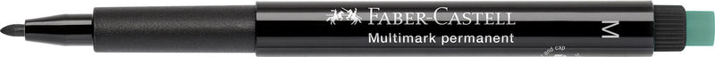 FABER-CASTELL Multimark M permanent Folienstift 1.0 mm Schwarz