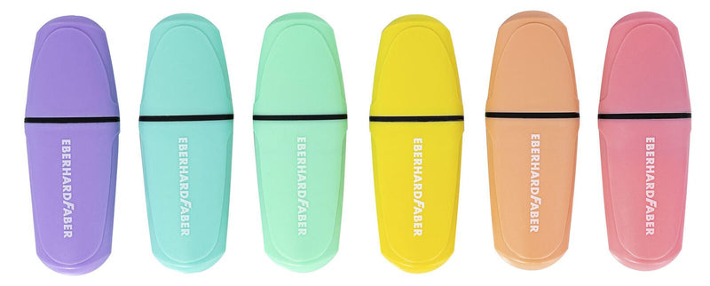 EBERHARD FABER Highlighter Pastell Textmarker Mehrfarbig