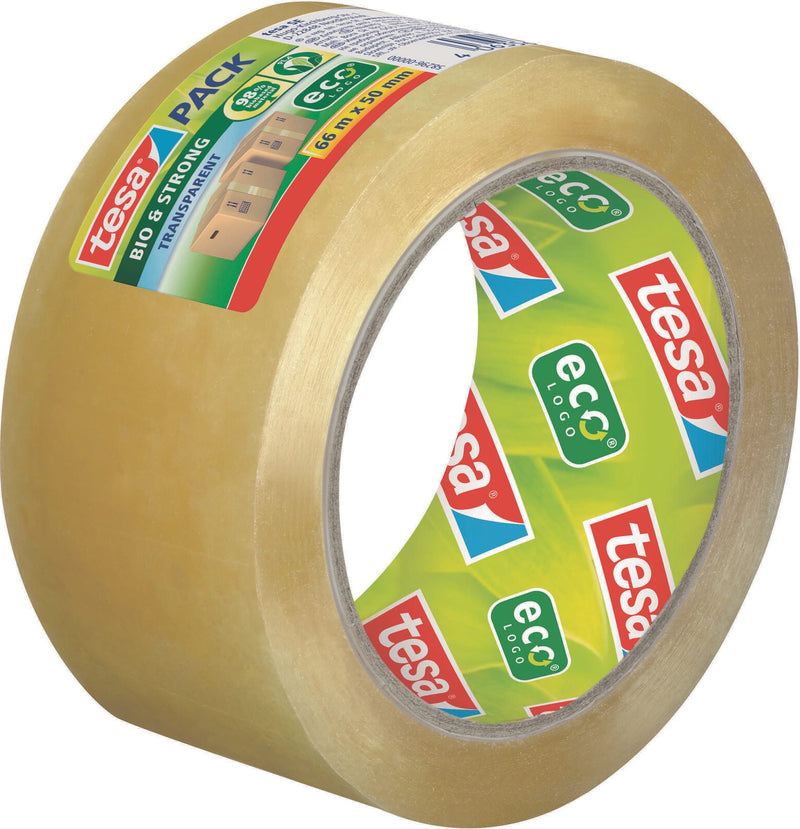 tesa Packband 50 mm x 66 m transparent