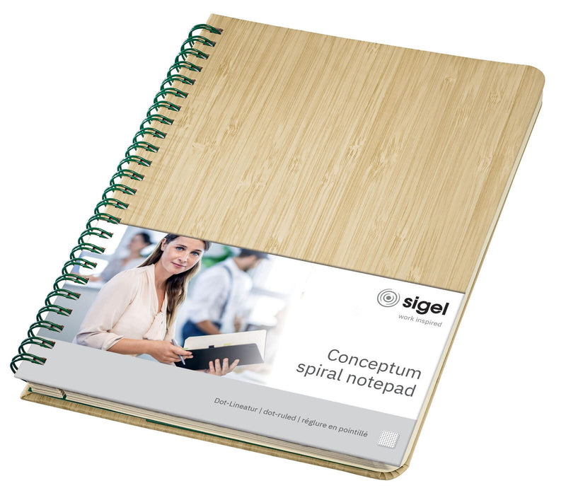 SIGEL Notizbuch ca. DIN A5 punktraster, 160 Seiten