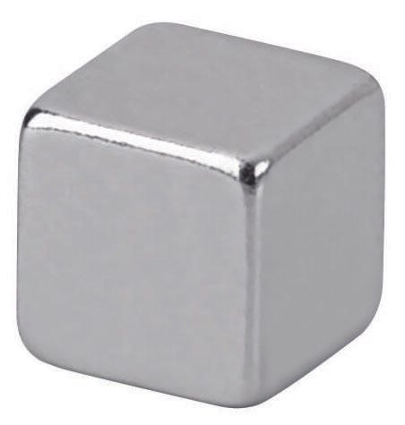MAUL Magnete 0,5 x 0,5 x 0,5 silber