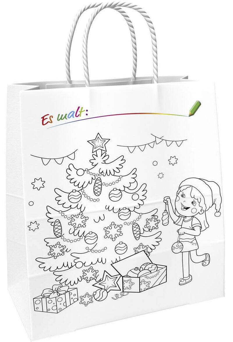 TSI Geschenktaschen 18,0 x 23,0 cm Motiv sortiert