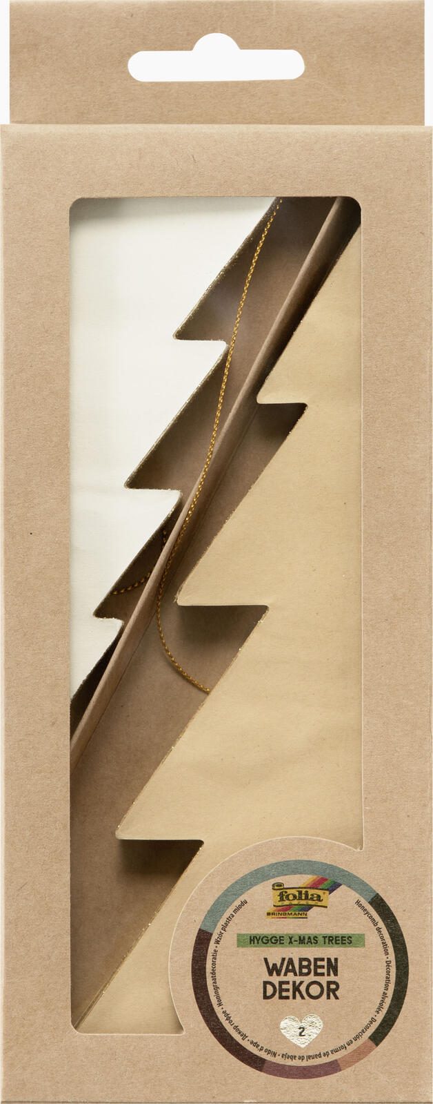 folia WabendekoTanne creme/beige