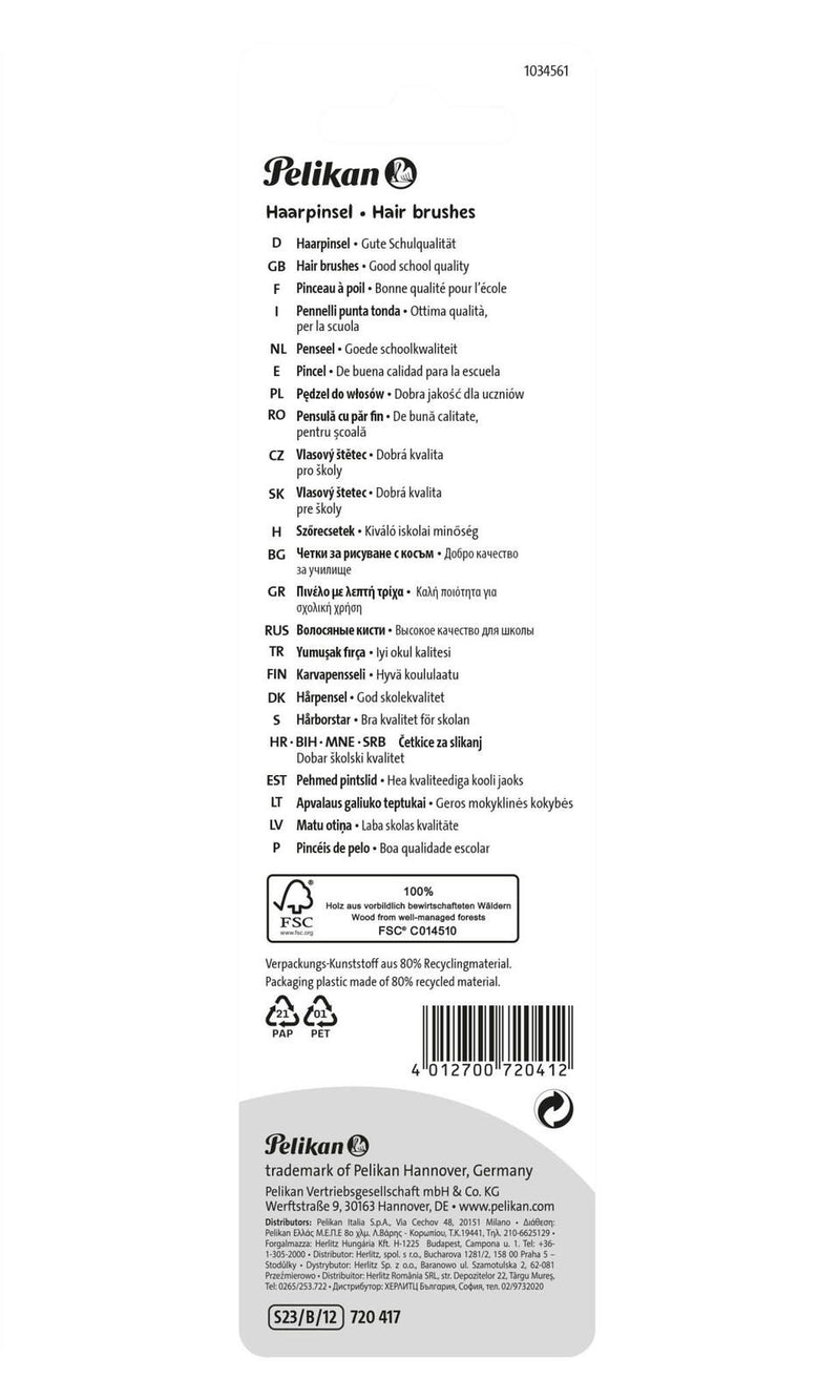 Pelikan Pinsel-Set 12-teilig