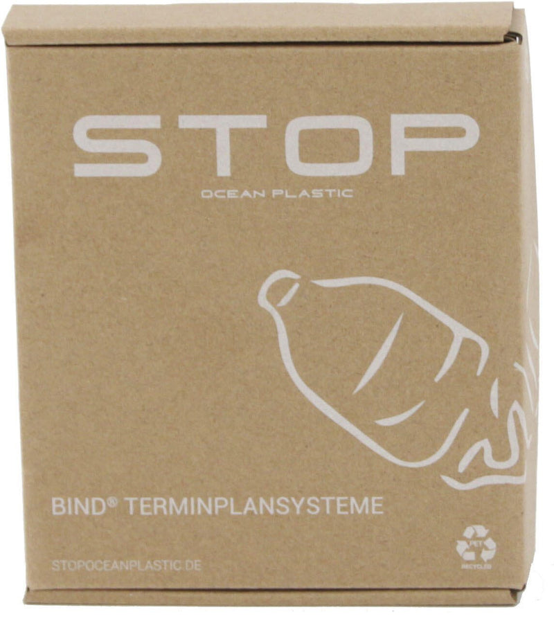 bind Terminplaner 11,5 x 3,0 x 14,0 cm grau
