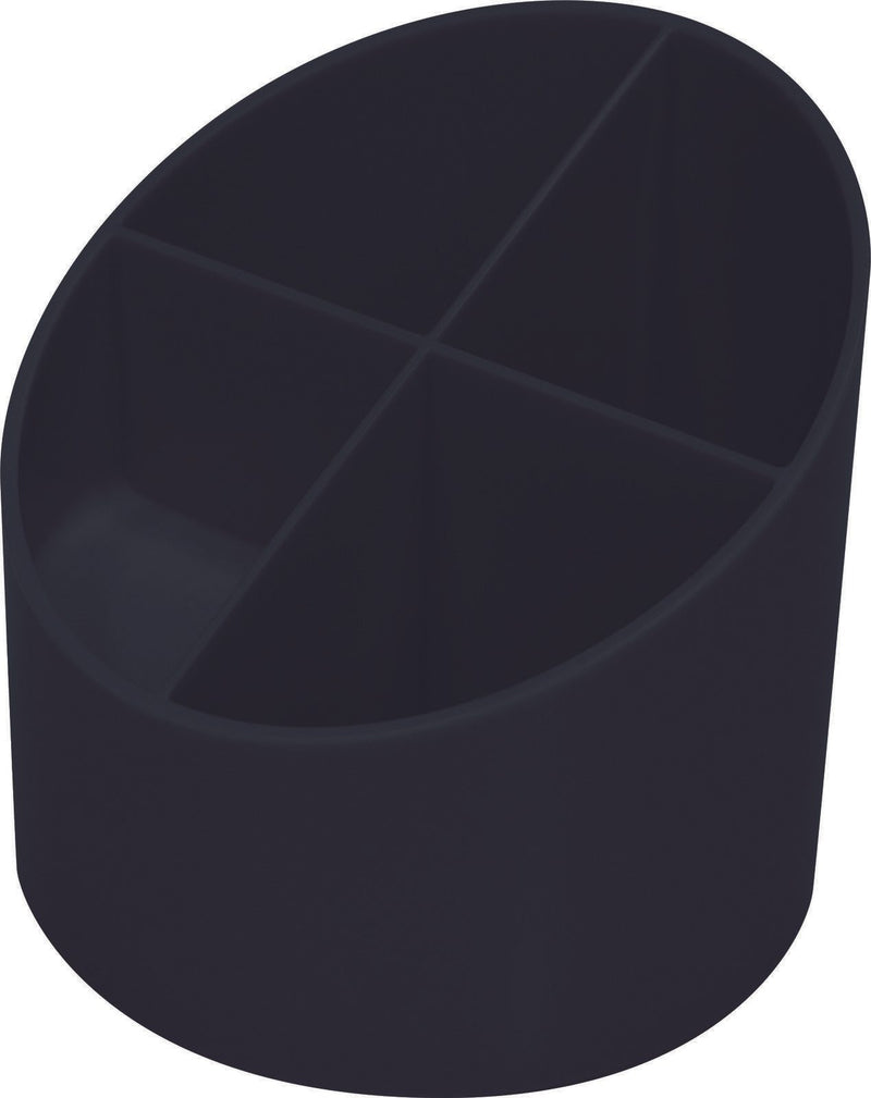 helit Stiftehalter 11,0 x 11,0 x 10,5 cm schwarz