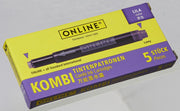 ONLINE® Tintenpatronen für Füller lila