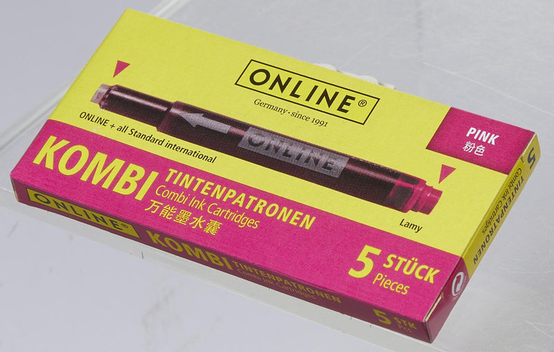 ONLINE® Tintenpatronen für Füller pink