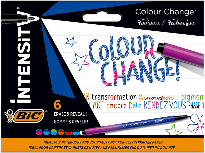 BIC® Color Change Fineliner 0.4 mm Mehrfarbig