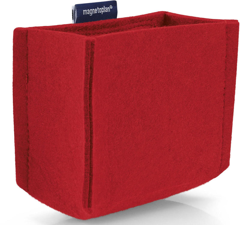 magnetoplan Stiftehalter 13,0 x 6,0 x 10,0 cm rot